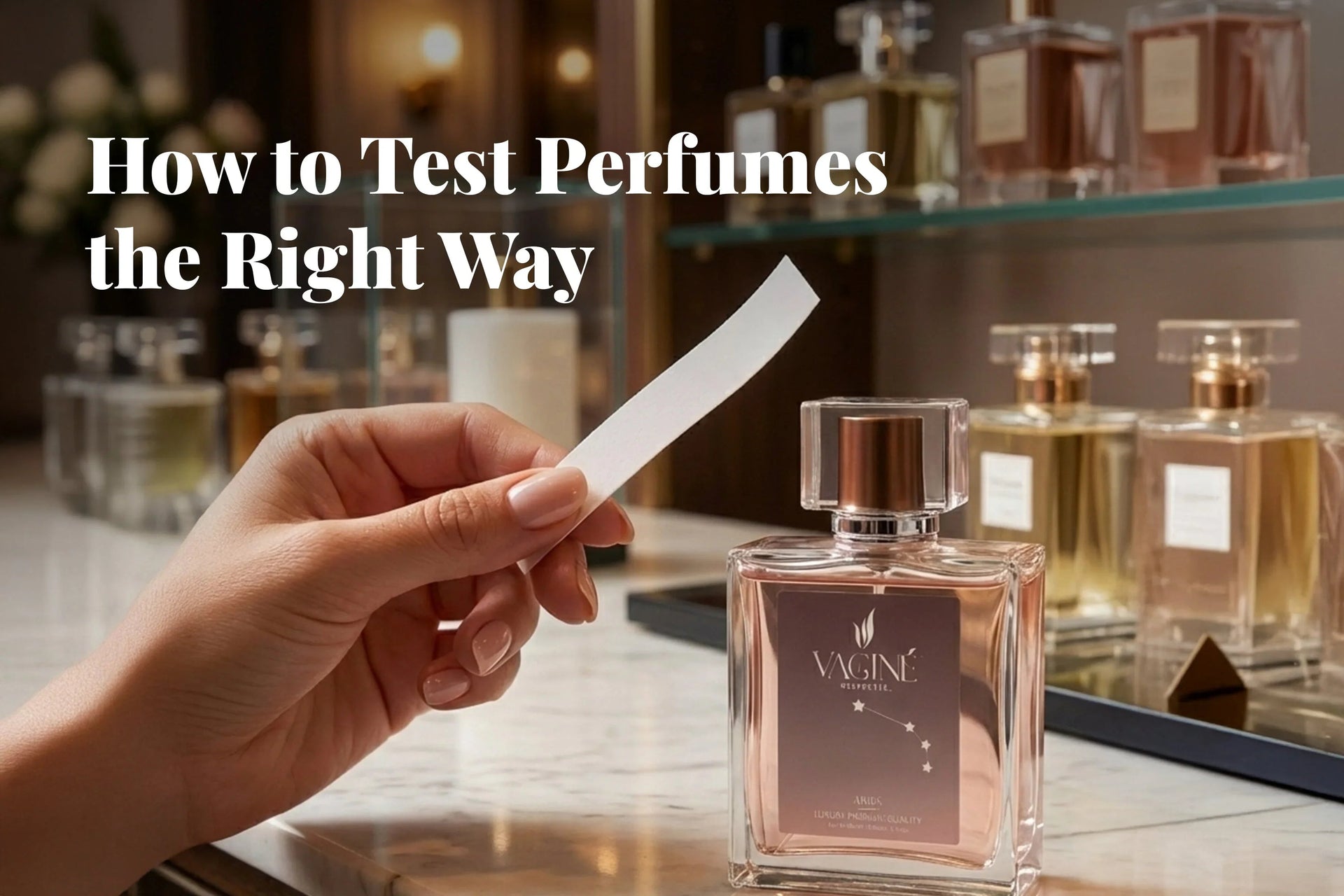 How to Test Perfumes the Right Way: Store Tips, Paper Strips, Skin Testing & Sample Rules