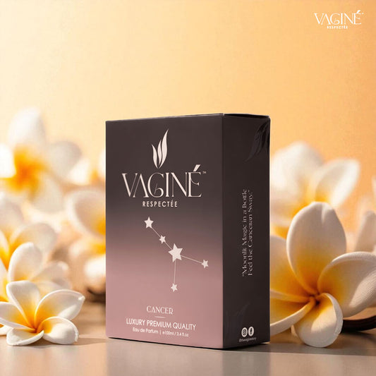 Vagine Respectée Cancer edition astrology-inspired fragrances for women with white tropical flowers fragrance