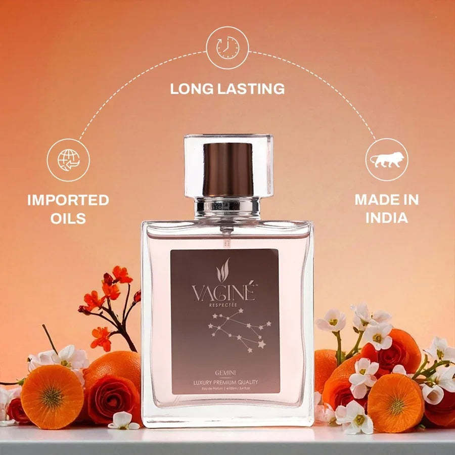 GEMINI | DUAL ESSENCE | Eau De Parfum For her – THE VAGINÉ STORY